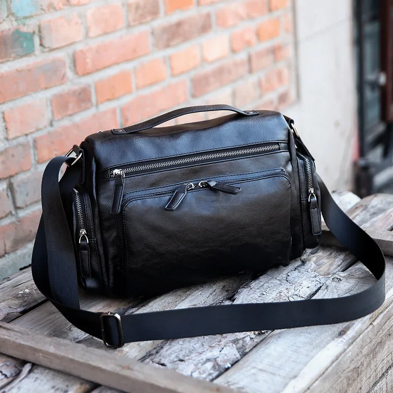 Luxury Bags That Fit Laptop - Marca de luxo bolsa mensageiro masculina