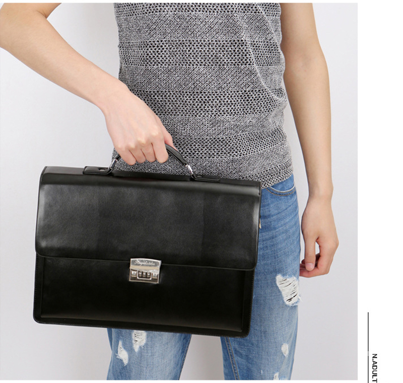 Luxury Bags That Fit Laptop - Maleta Executiva de Luxo com Fechadura