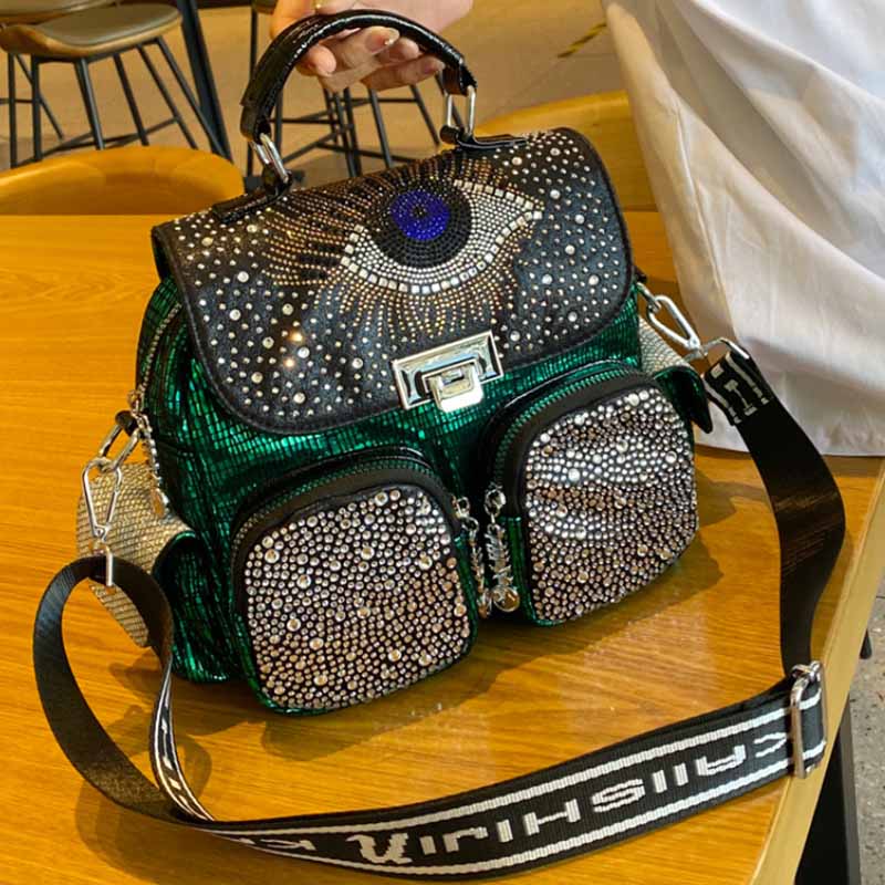 Luxury Bags Girls - Moda feminina mochila grande capacidade bolsa