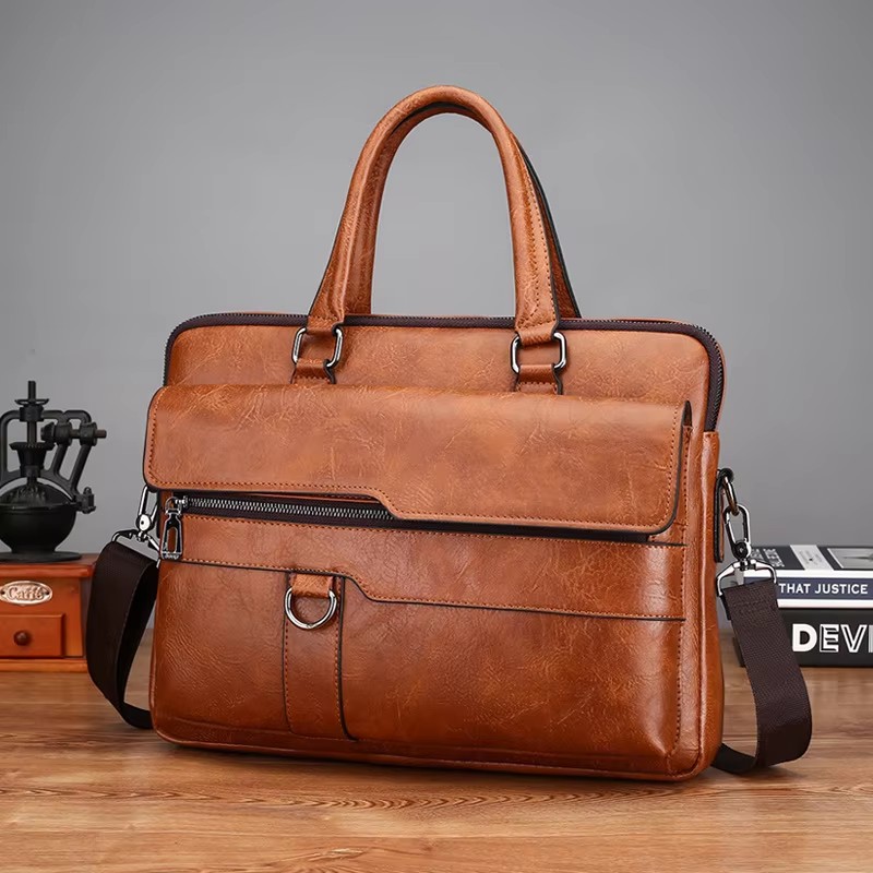 Luxury Bags That Fit Laptop - Marca de luxo dos homens bolsa