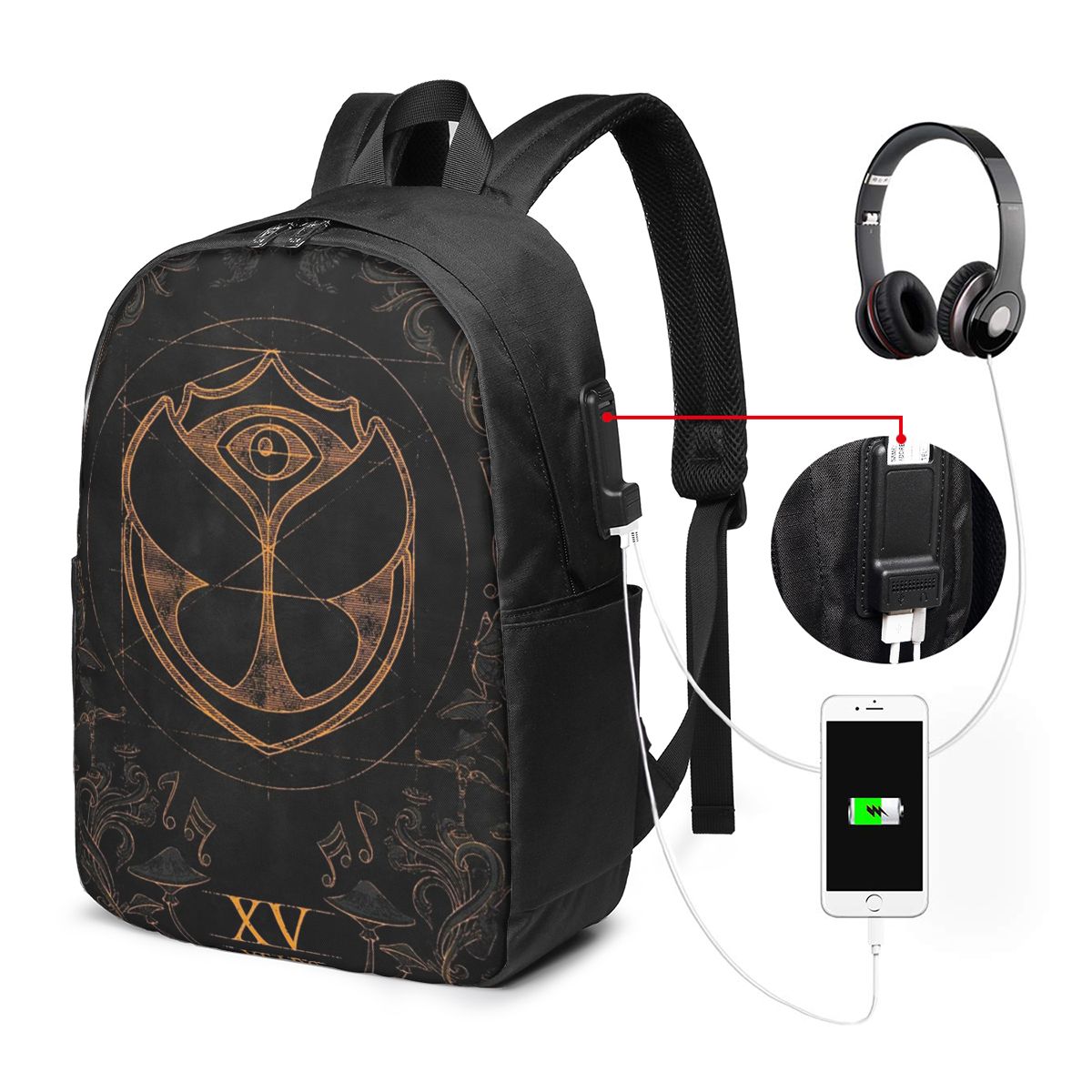Luxury Bags That Fit Laptop - Mochila de luxo Tomorrowland para viagem,