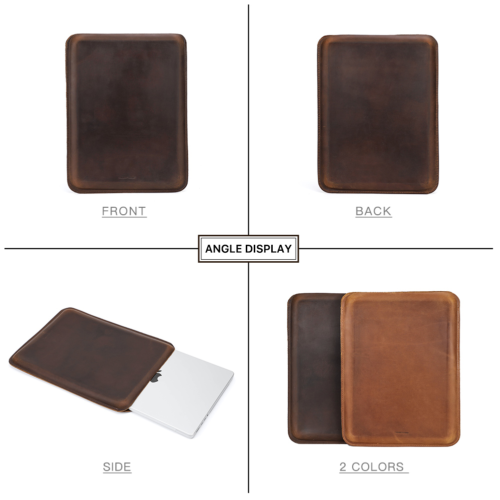 Capa luxuosa de couro genuíno  - Luxury Bags That Fit Laptop avaliação e preço