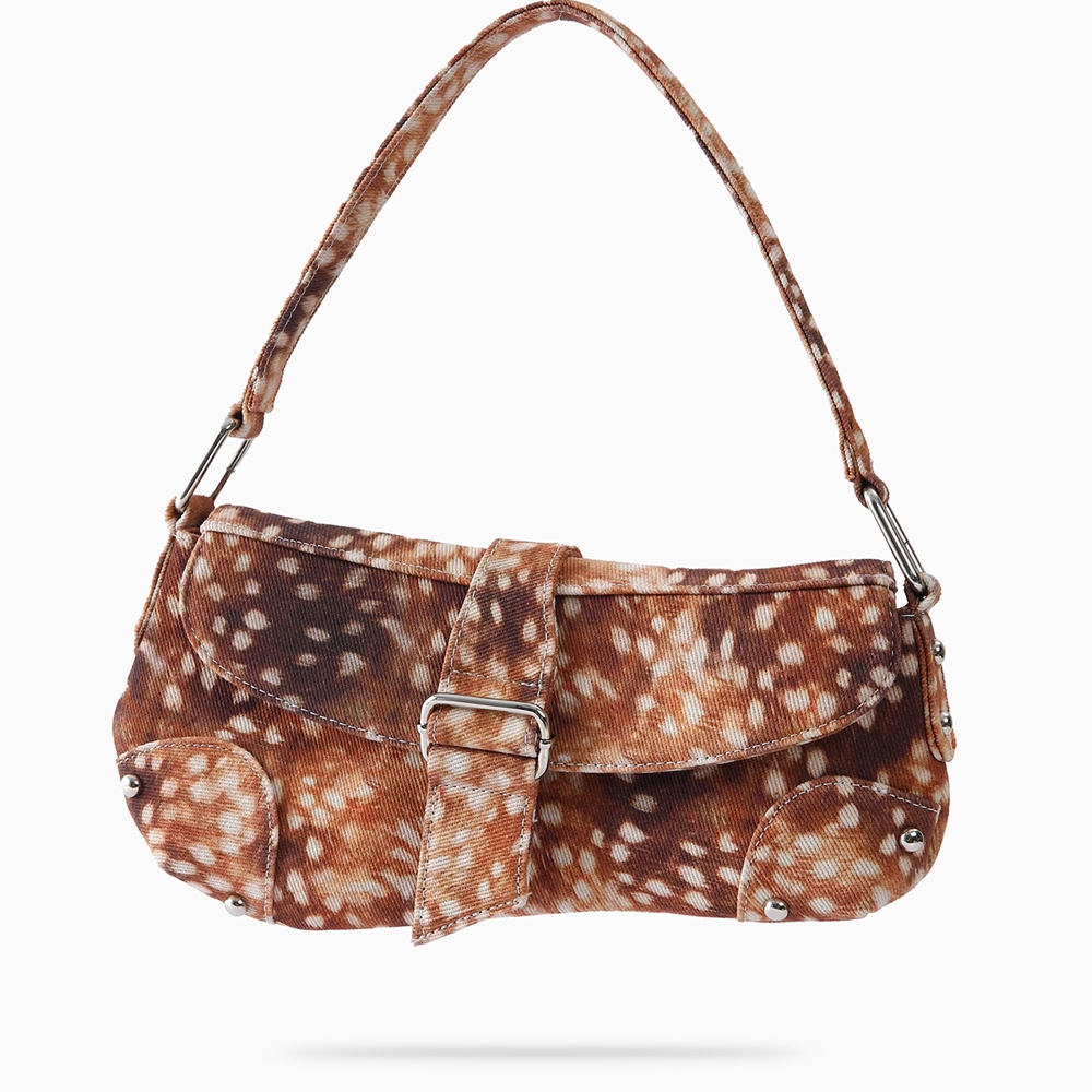 Nova Bolsa de Ombro 2026 com E - Saddle Bag Distressed avaliação e preço