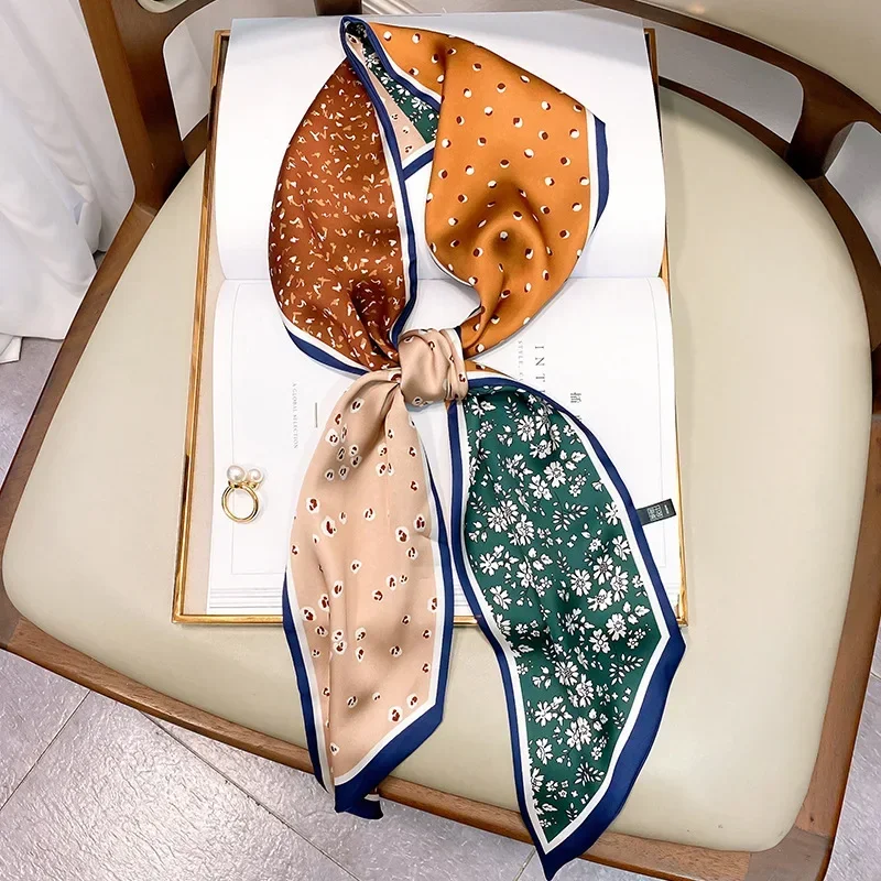 Lenço Estreito Estampado Xadre - Luxury Bags Quality avaliação e preço
