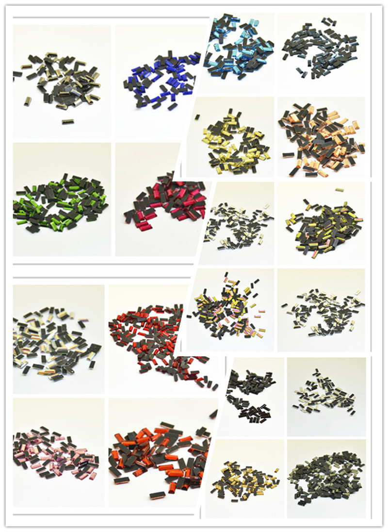 Strass retângulo hotfix 1440x5 - Luxury Bags And Shoes avaliação e preço
