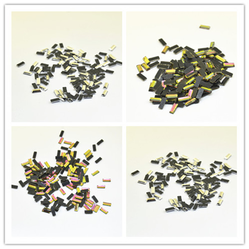 Strass retângulo hotfix 1440x5 - Luxury Bags And Shoes avaliação e preço