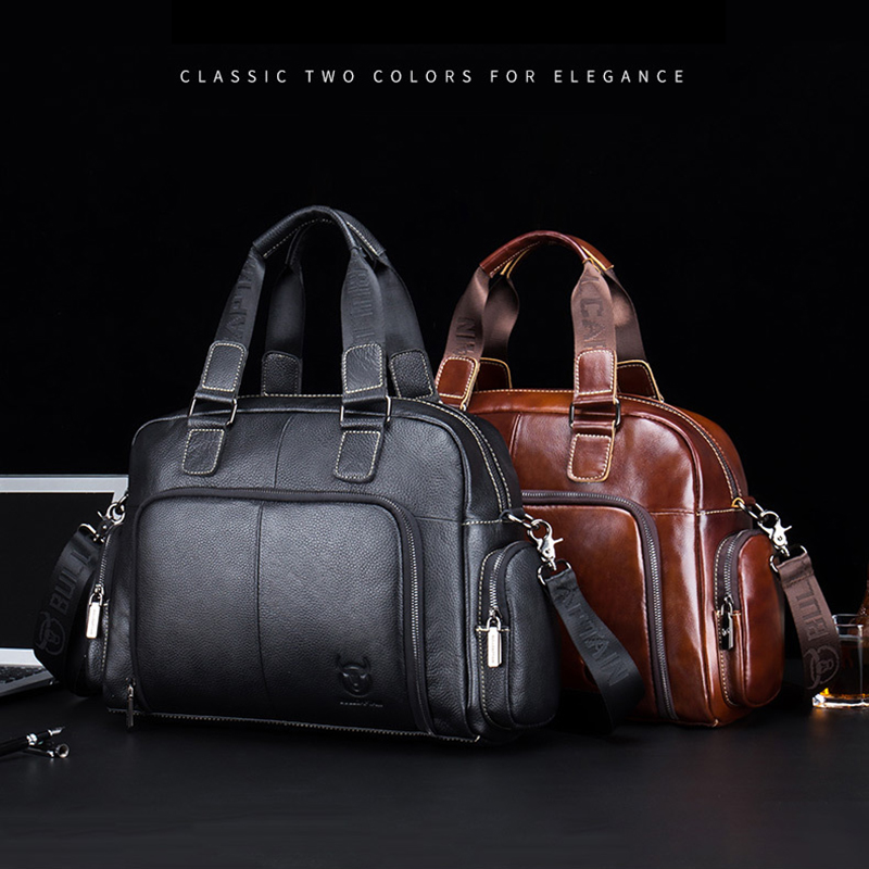 Bolsa de couro genuíno para ho - Luxury Bags That Fit Laptop avaliação e preço