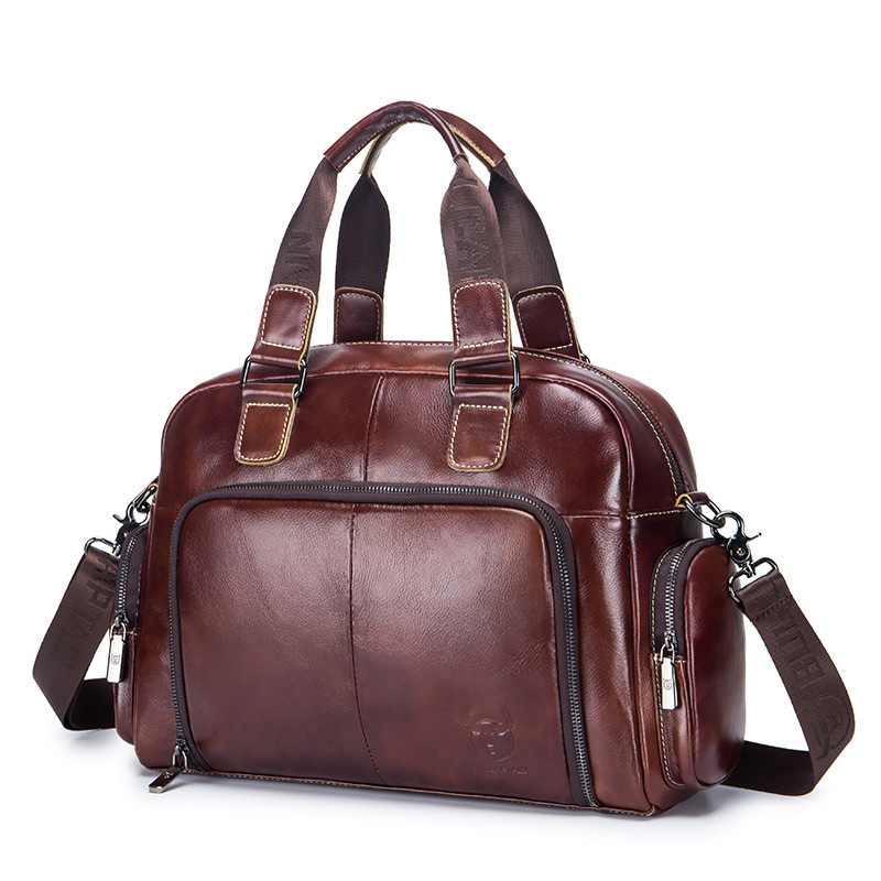 Bolsa de couro genuíno para ho - Luxury Bags That Fit Laptop avaliação e preço