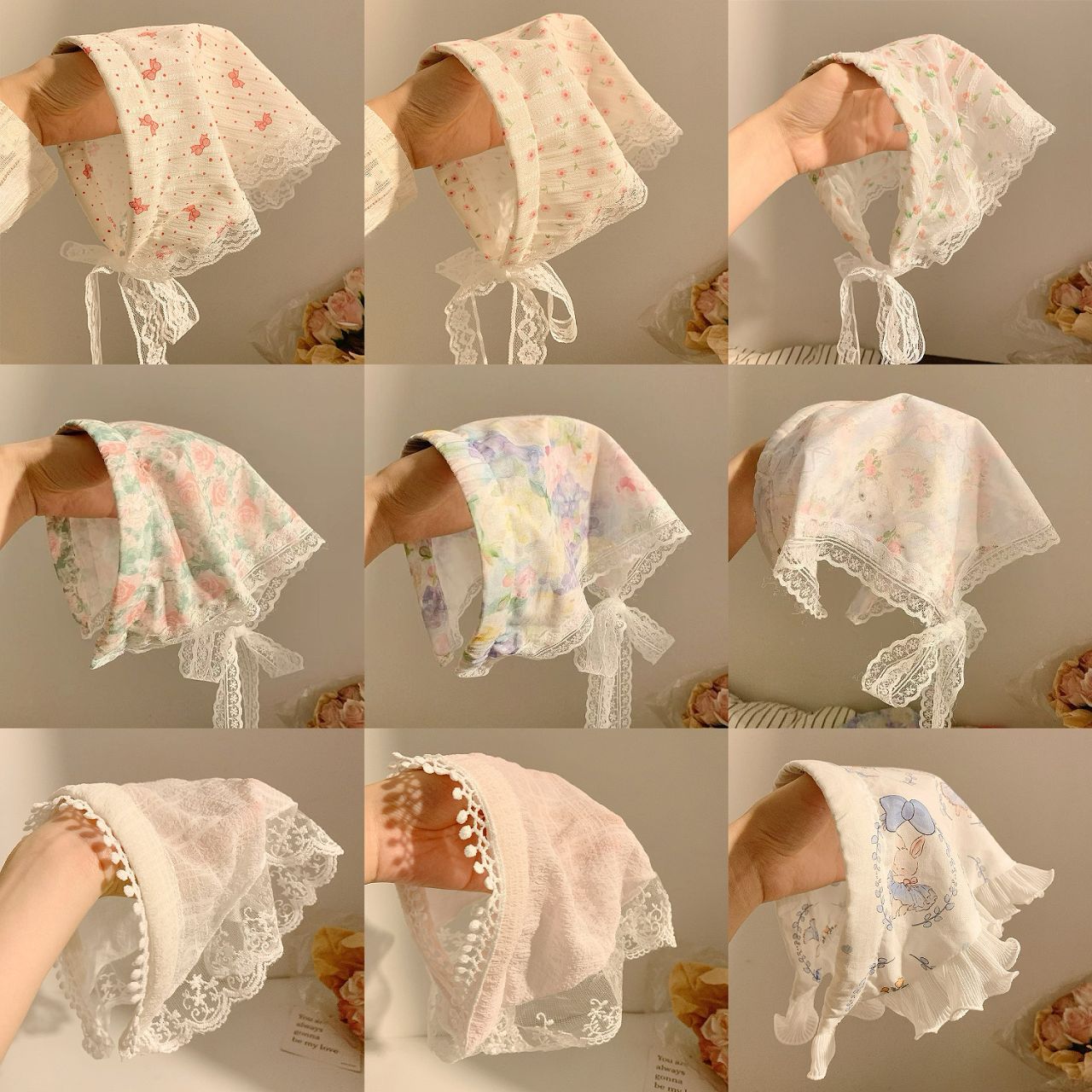 Lenço Triangular para Cabeça,  - Luxury Bags Girls avaliação e preço