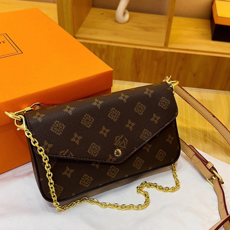 Bolsa Transversal Feminina com - Luxury Bags Louis Vuitton avaliação e preço