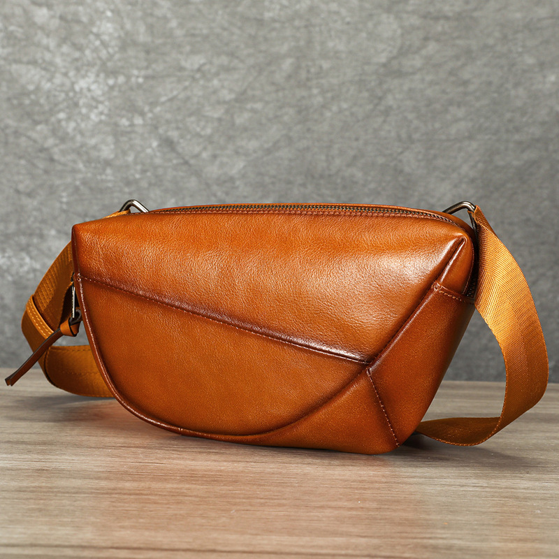 Bolsa de peito masculina vinta - Saddle Bag Distressed avaliação e preço