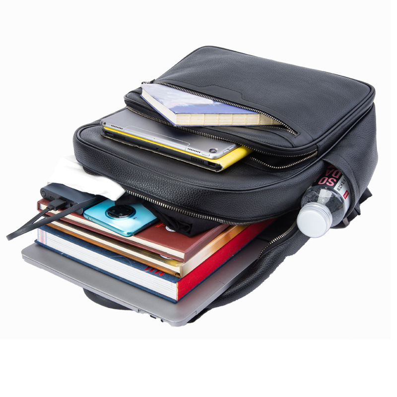 Nova marca de couro genuíno do - Luxury Bags That Fit Laptop avaliação e preço