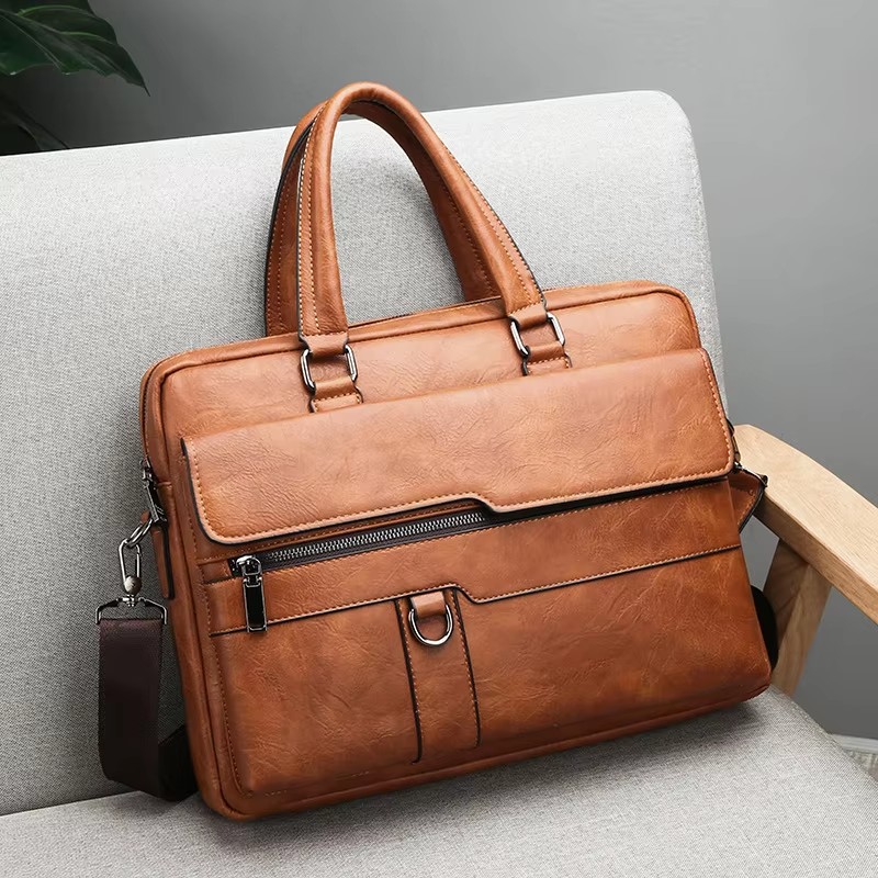 Marca de luxo dos homens bolsa - Luxury Bags That Fit Laptop avaliação e preço